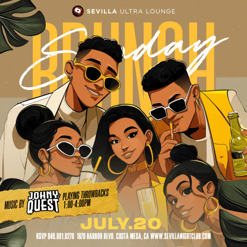 SUNDAY BRUNCH VIBES! - Flyer