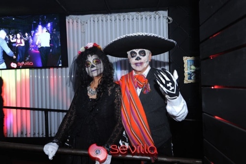 Día de los Muertos Celebration at Sevilla Nightclub Costa Mesa - Flyer