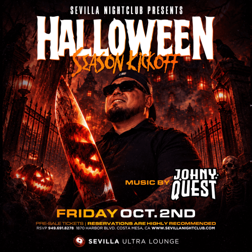 Sevilla Costa Mesa | The Hottest Latin Fridays - Flyer
