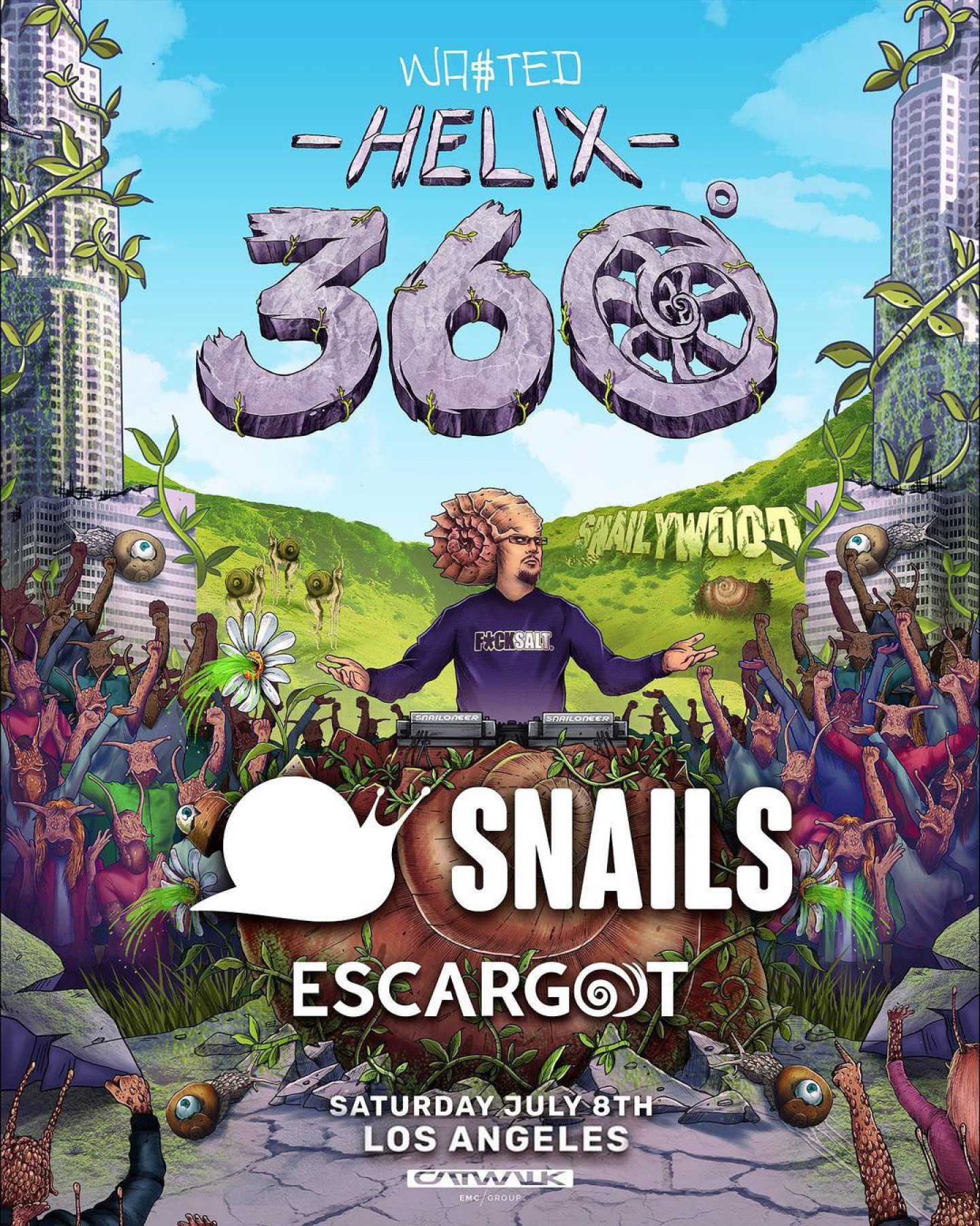 Los Angeles: SNAILS w/ Escargot - HELIX 360