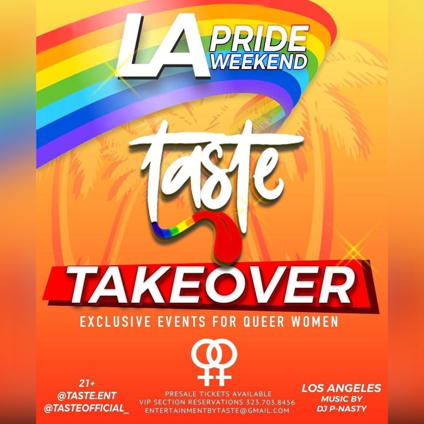 TASTE PRESENT PRIDE WEEKEND