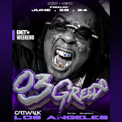 Wasted Presents 03Greedo - The Catwalk Club