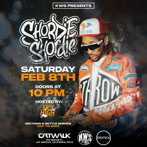 KWS Presents Shordie Shordie - The Catwalk Club