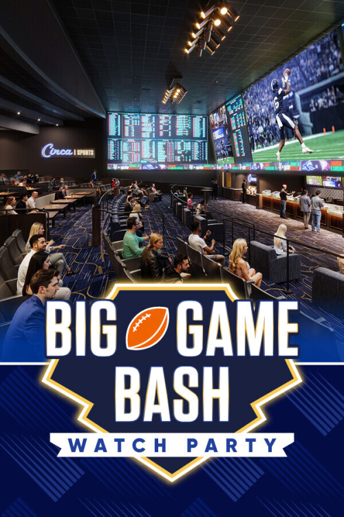 Big Game Bash - Flyer