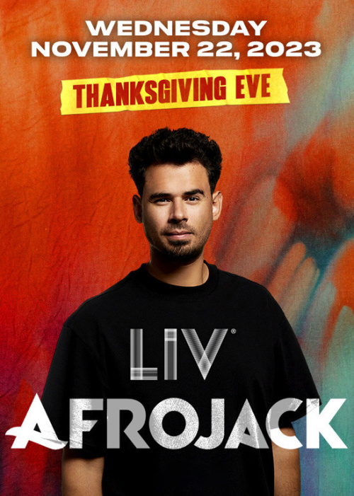 Afrojack - Flyer