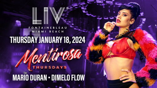 Mentirosa Thursday - Flyer