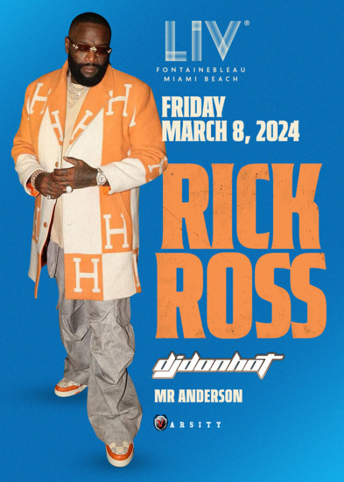 Rick Ross - Flyer