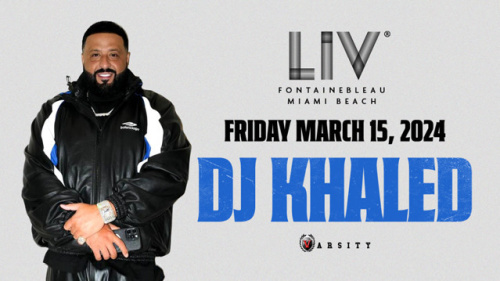 DJ Khaled - Flyer