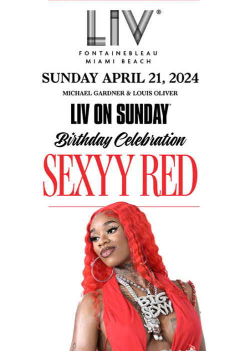 Sexyy Red - Flyer