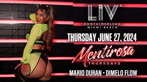 Mentirosa Thursday - Flyer