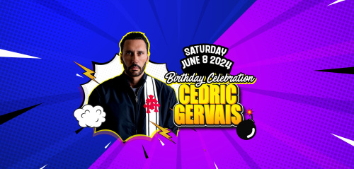 Cedric Gervais - Flyer