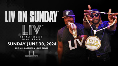 LIV ON SUNDAY - Flyer