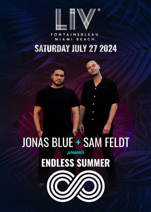 Endless Summer: Jonas Blue & Sam Feldt - Flyer
