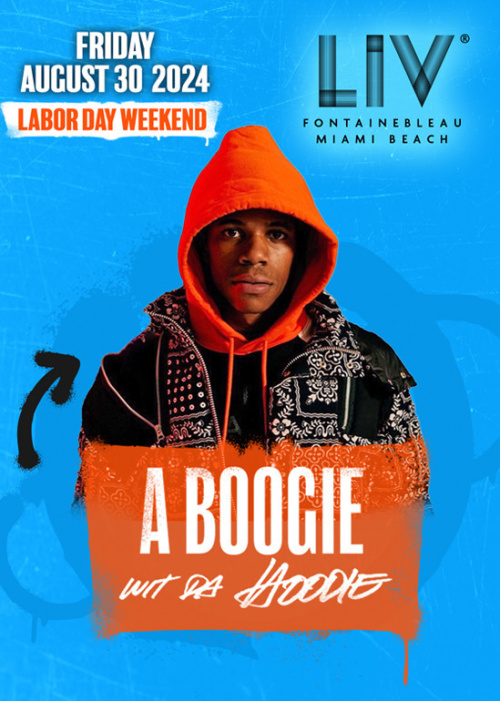 A Boogie Wit Da Hoodie - Flyer