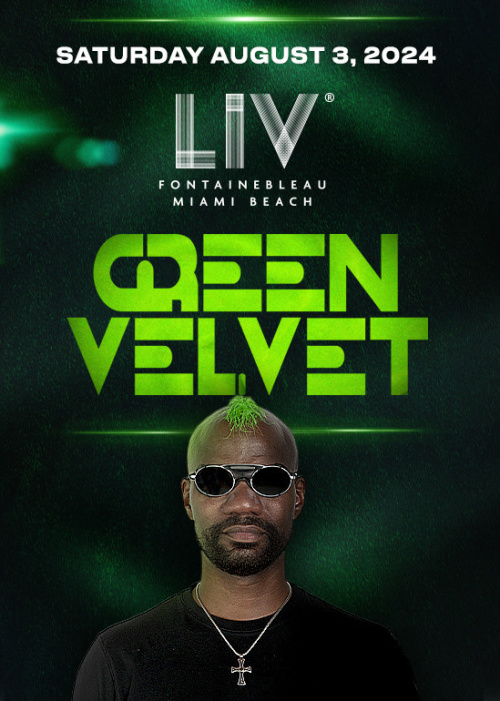 Green Velvet - Flyer