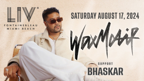 Wax Motif + Bhaskar - Flyer