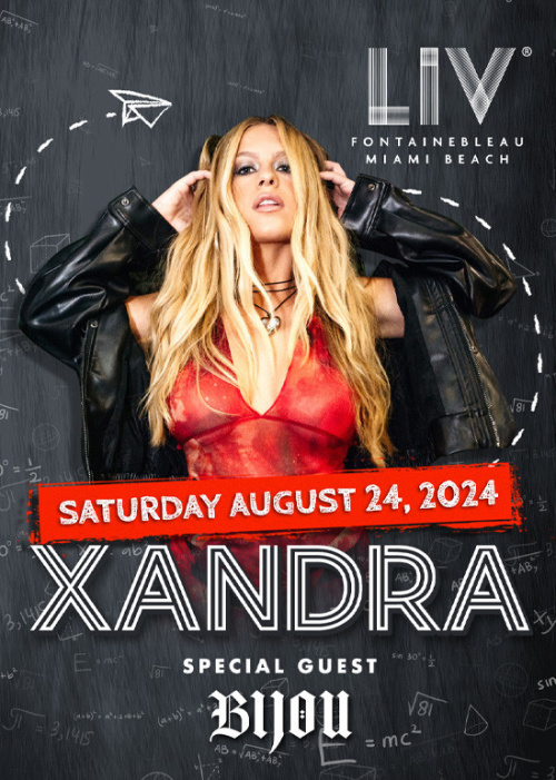 XANDRA + Bijou - Flyer