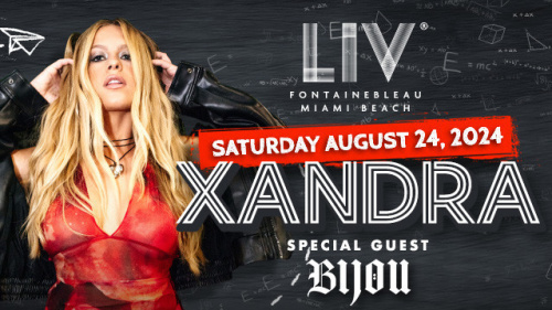 XANDRA + Bijou - Flyer