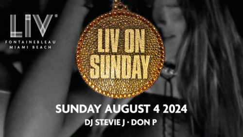 LIV ON SUNDAY - Flyer