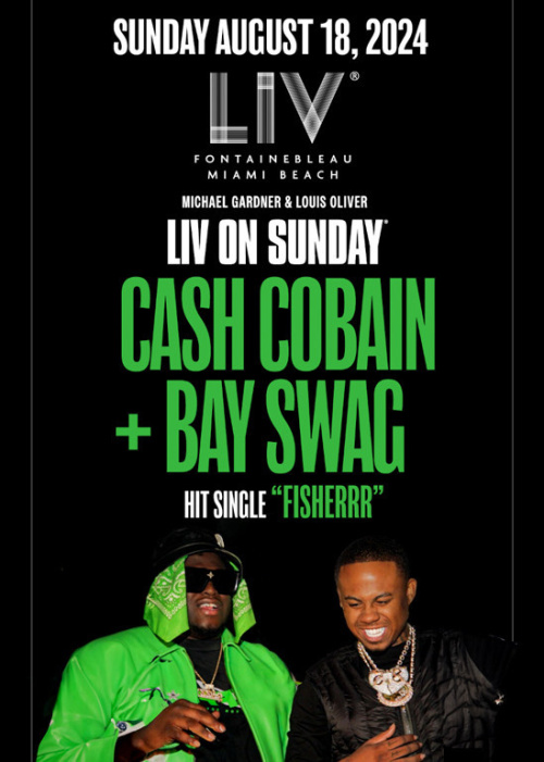 Cash Cobain + Bay Swag - Flyer