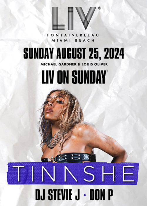 Tinashe - Flyer