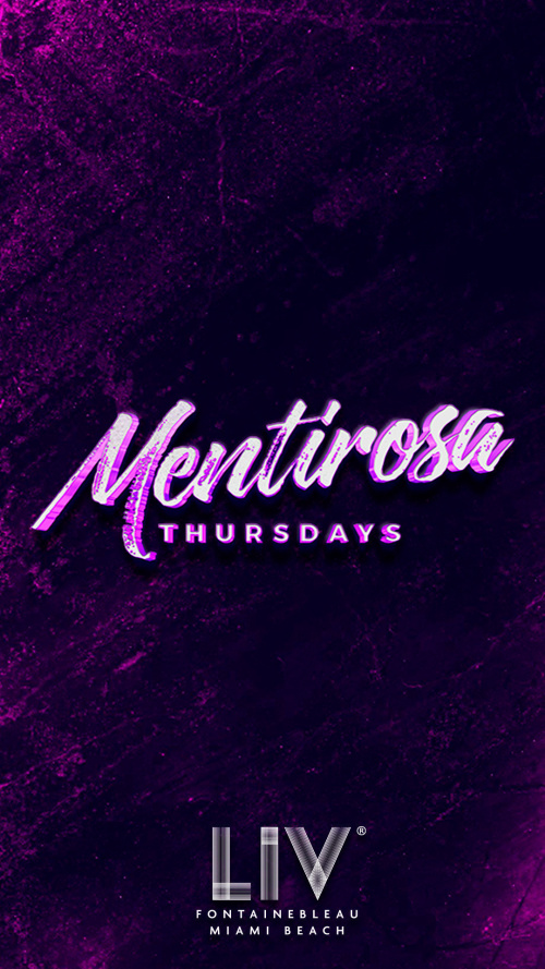 Mentirosa Thursday - Flyer