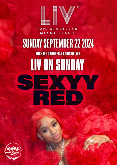 Sexyy Red - Flyer