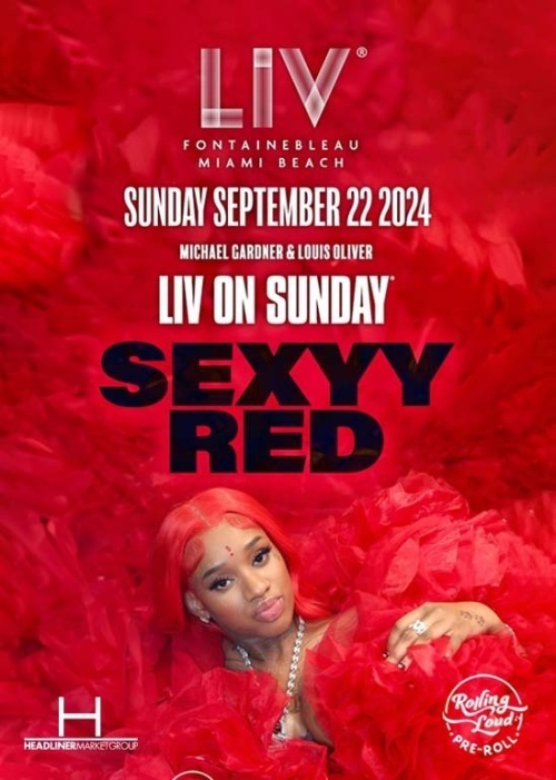 Sexyy Red - Flyer