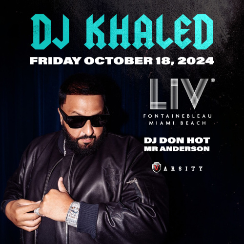 DJ Khaled - Flyer