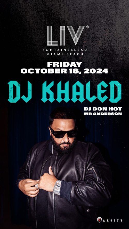 DJ Khaled - Flyer