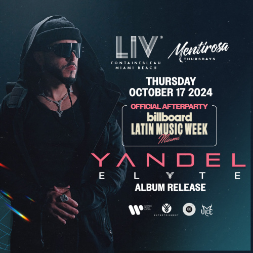 Yandel Official Latin Billboard Afterparty - Flyer