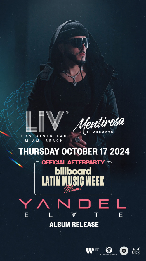 Yandel Official Latin Billboard Afterparty - Flyer