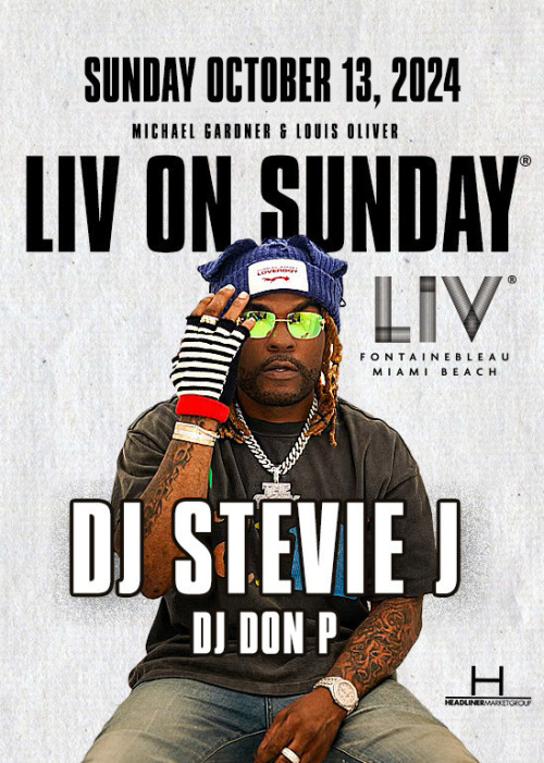 DJ Stevie J & Don P - Flyer