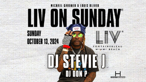 DJ Stevie J & Don P - Flyer