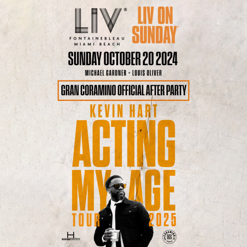 Kevin Hart Gran Coramino Official Afterparty - Flyer