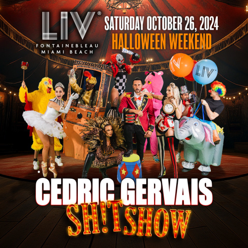 Cedric Gervais - SH!TSHOW - Flyer