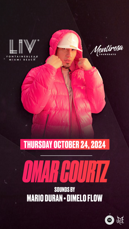 Omar Courtz - Flyer