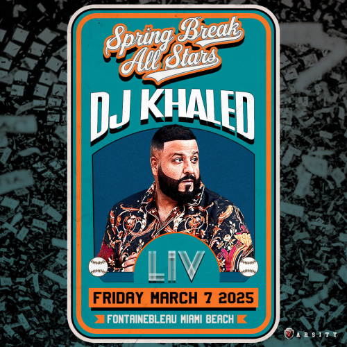 DJ Khaled - Flyer