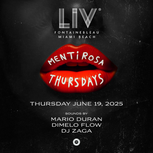 Mentirosa Thursday - Flyer