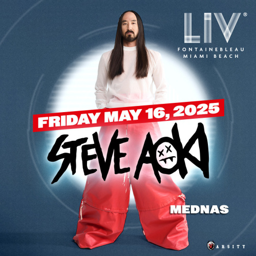Steve Aoki - Flyer