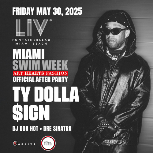 Ty Dolla $ign Art Hearts Official Afterparty - Flyer