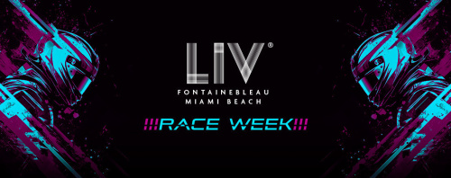 Race Week 2025 - LIV ON SUNDAY - Flyer