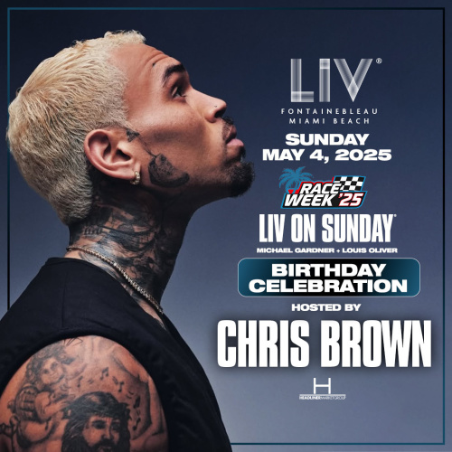 Chris Brown - Race Week 2025 - Flyer