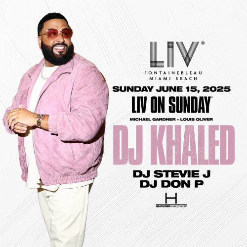 DJ Khaled - Flyer