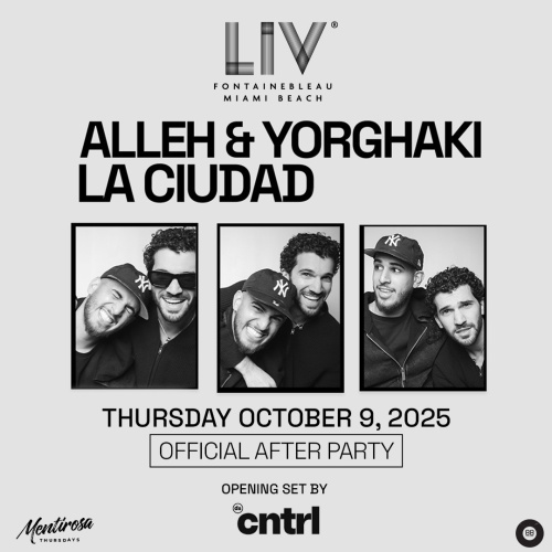 Alleh & Yorghaki La Ciudad - Flyer