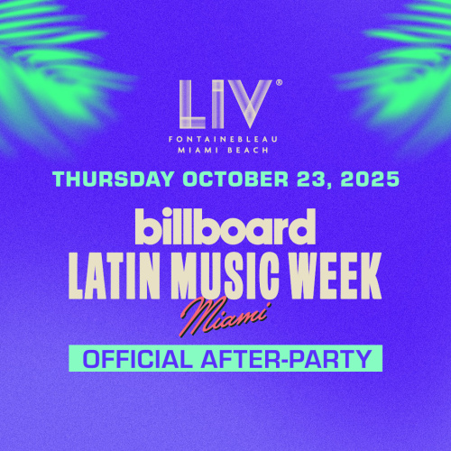 Latin Billboard Official Afterparty - Flyer
