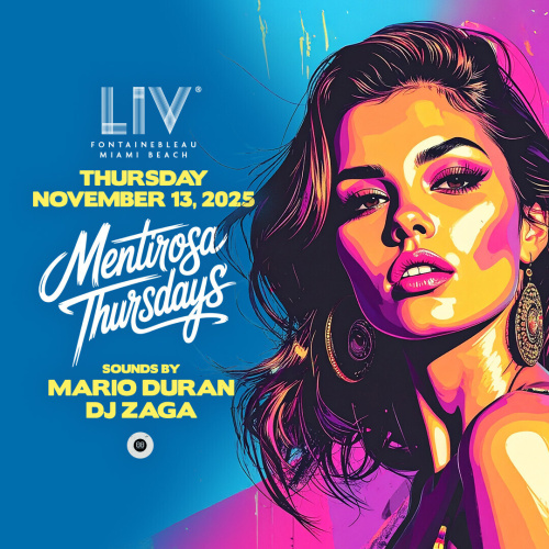 Mentirosa Thursday - Flyer