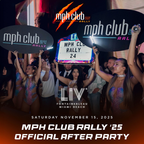 MPH Club Rally Official Afterparty 2025 - Flyer