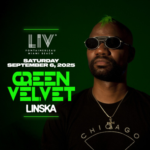 Green Velvet + Linska - Flyer