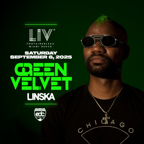 Green Velvet + Linska - Flyer